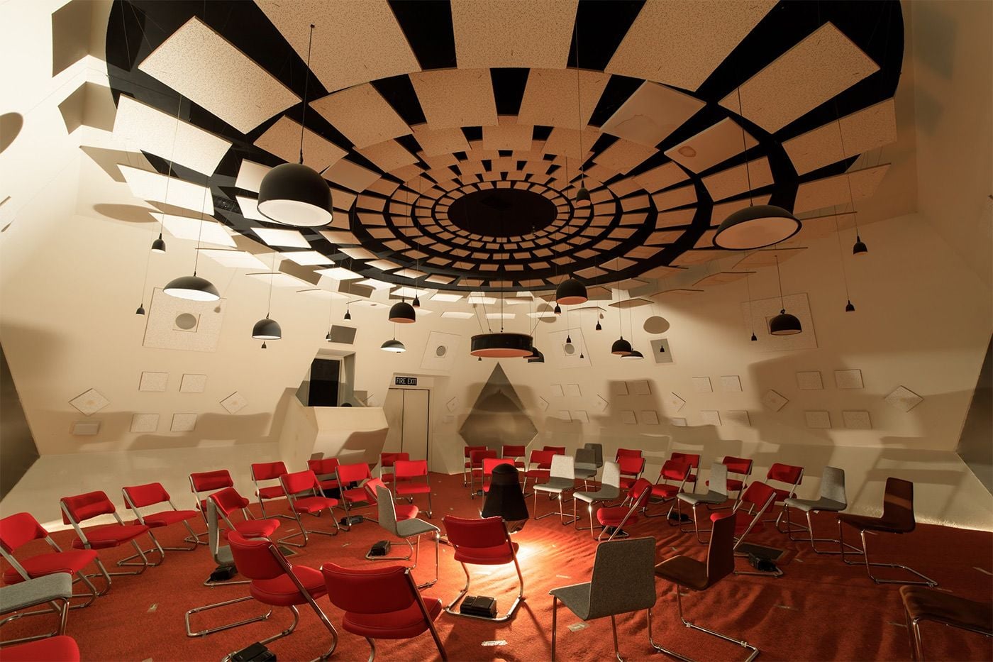 Audium Continues Presenting Captivating New Works By Emerging Artists, In a Quirky, Very 70s Performance Space