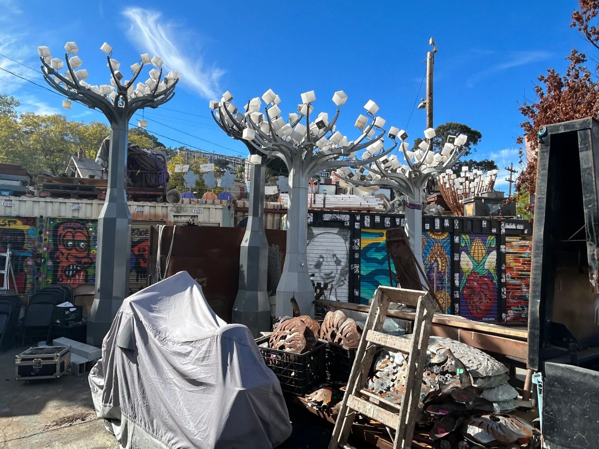 Facing Eviction, the Birthplace of ‘Entwined’ and Other Burning Man Art Has Found a New Home