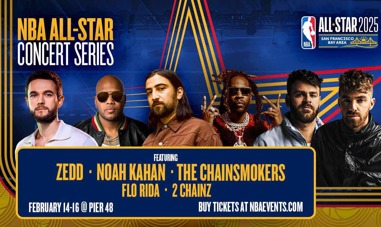 Win Two Free Tickets to the NBA's All Star Game Concert Series In San
