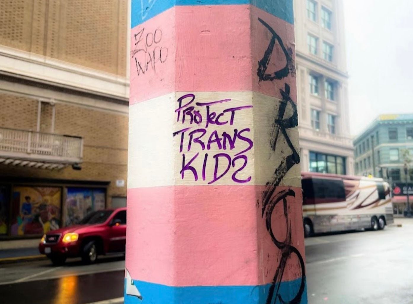 Rally In Front of Compton's Cafeteria Site on Saturday Empowers Trans Community, Honors Victims