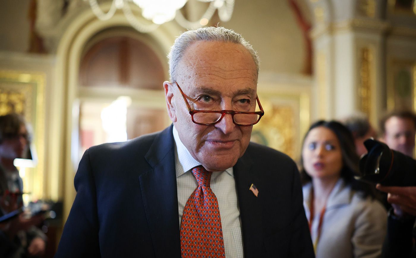 Pelosi Joins Chorus of Democrats Slamming Schumer for Supporting GOP Spending Bill
