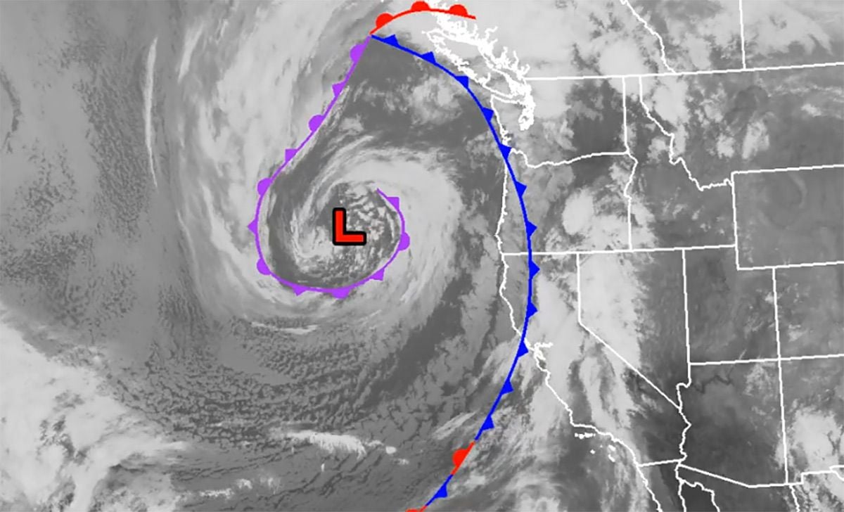 Wintry Rains Return, With Possible Soaking Coming Next Week
