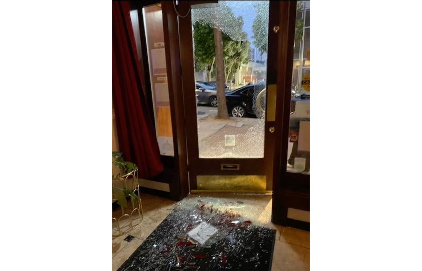 In the Span of Two Days, Two SF Restaurants Have Windows Smashed In During Dinner Service