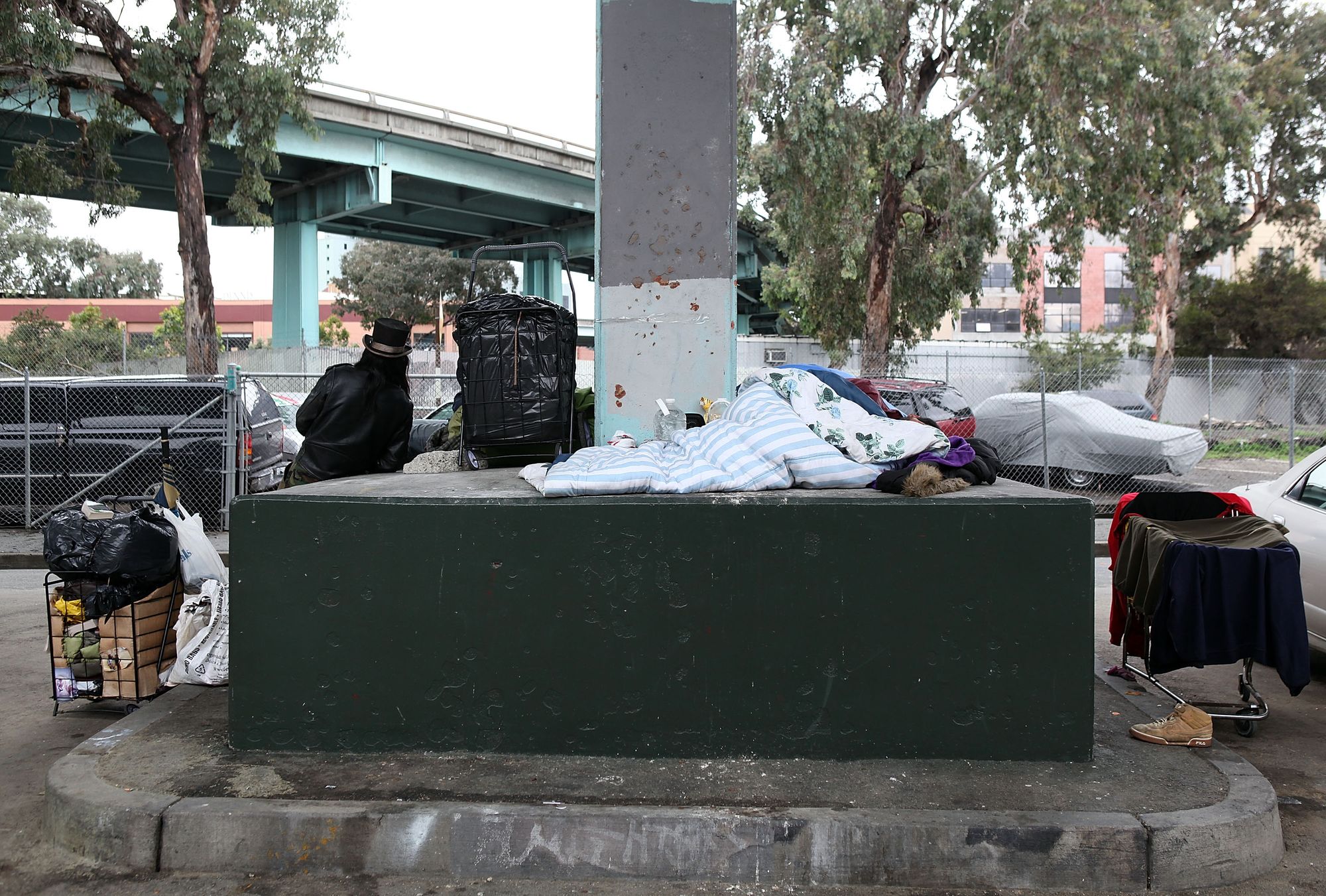 Lurie Strikes Deal With Caltrans to Sweep Encampments at Highway Off-Ramps and Overpasses