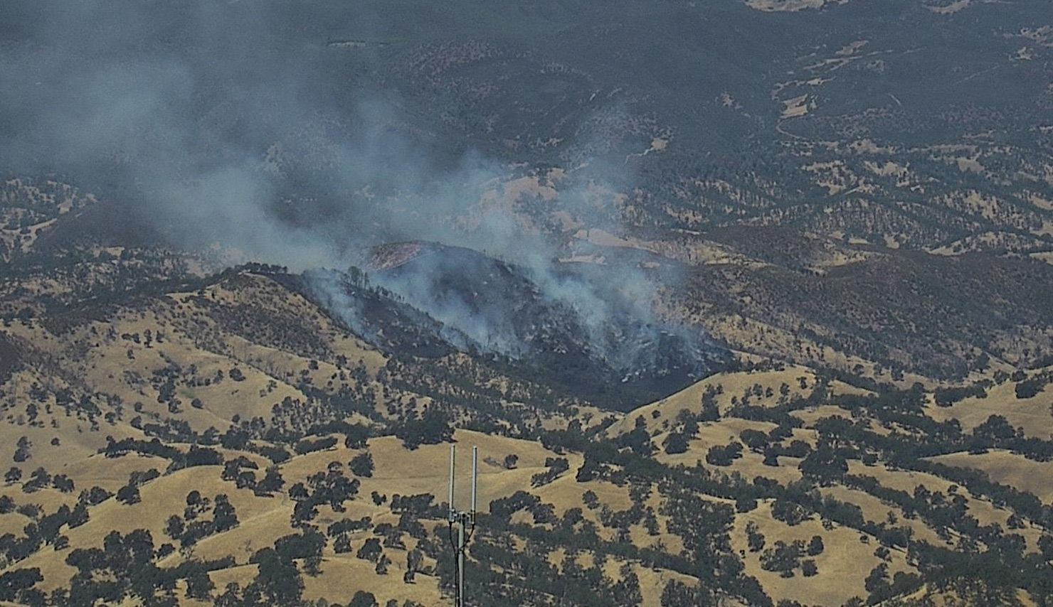 Brush Fire Breaks Out In Napa County, Dubbed the Berry Fire, Spreads to 50 Acres