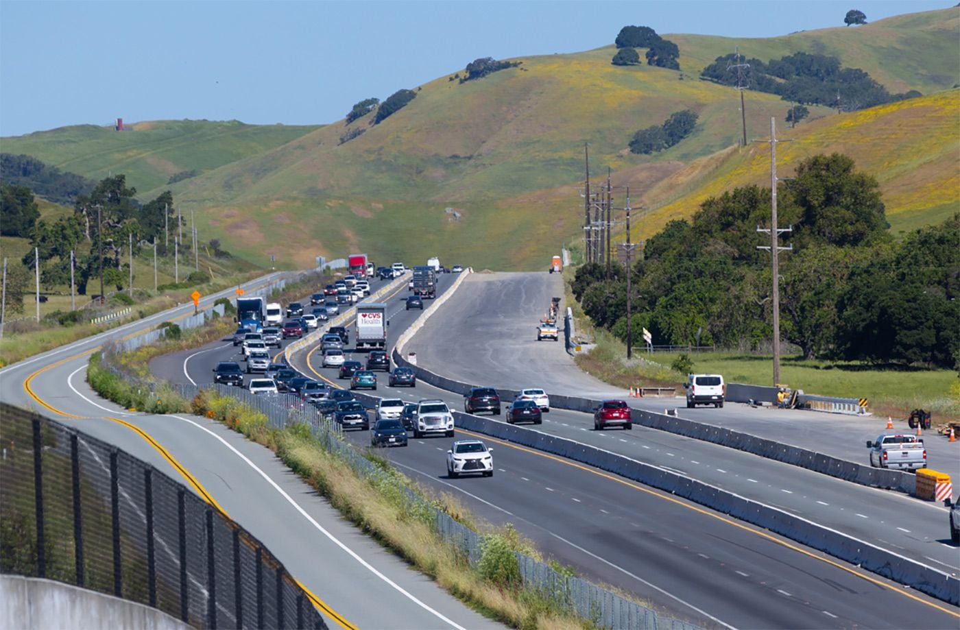 Monday Morning Headlines: 30-Year Project to Widen 101 Freeway In Sonoma Nearly Complete