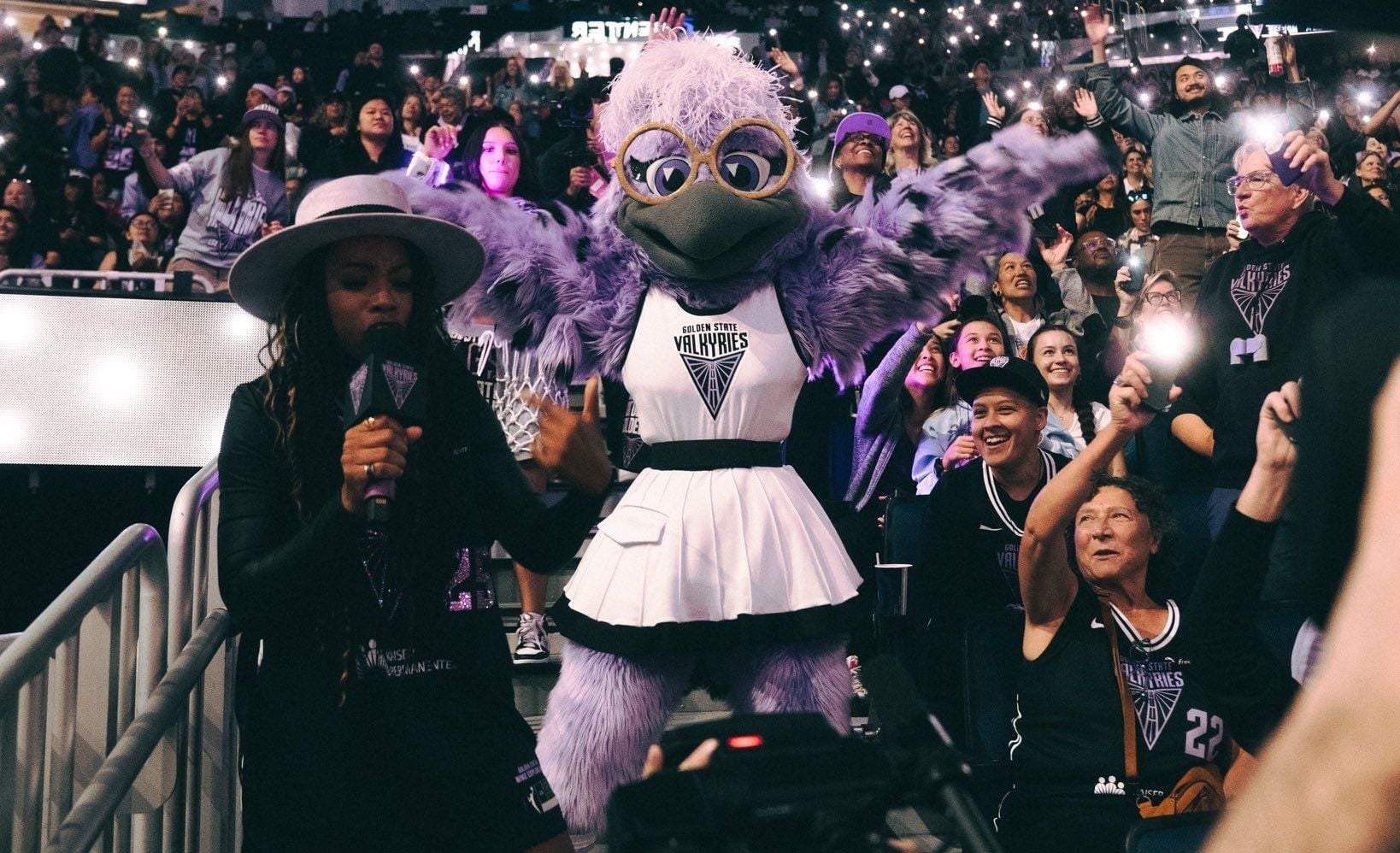 Valkyries ‘Egg’ Hatches, Out Comes Their New Muppet-Like Mascot Violet