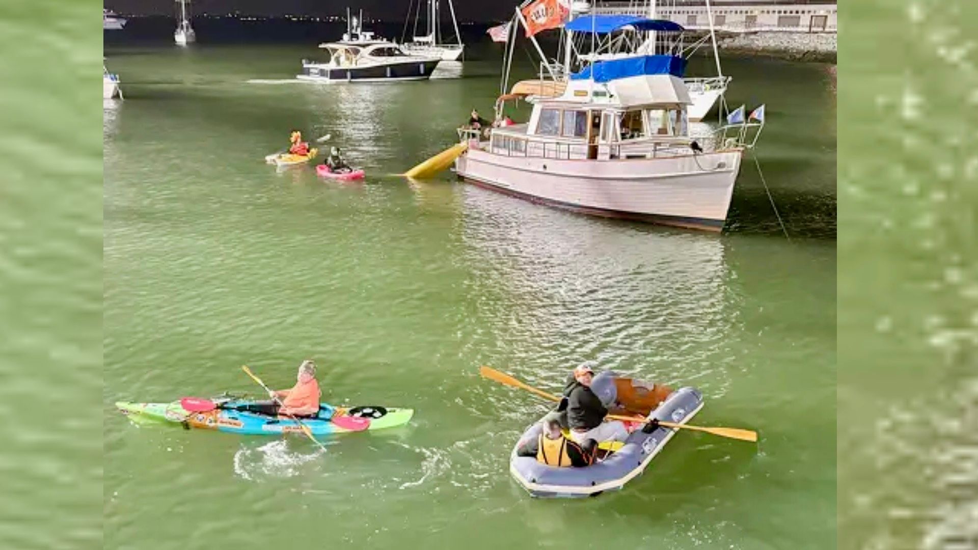 3 People in Overturned Kayaks Rescued From McCovey Cove During Giants-Dodgers Game