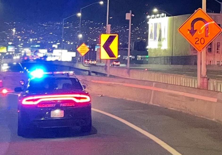 CHP Pursues Vehicle That Went 160 MPH in Chase That Went Both Ways Across Bay Bridge, Suspects Still Get Away