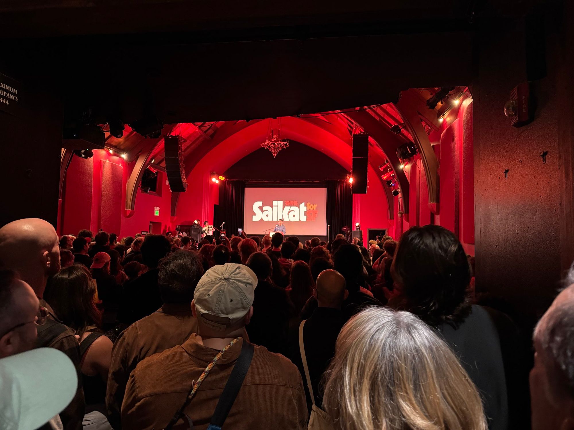 Pelosi Challenger Saikat Chakrabarti Officially Kicks Off His 2026 Campaign at SF's The Chapel