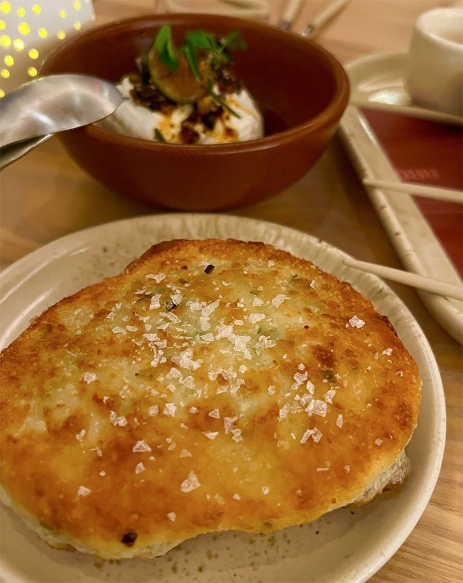 Go Eat This: Scallion Fry Bread and Hot Honey Chicken at Arquet