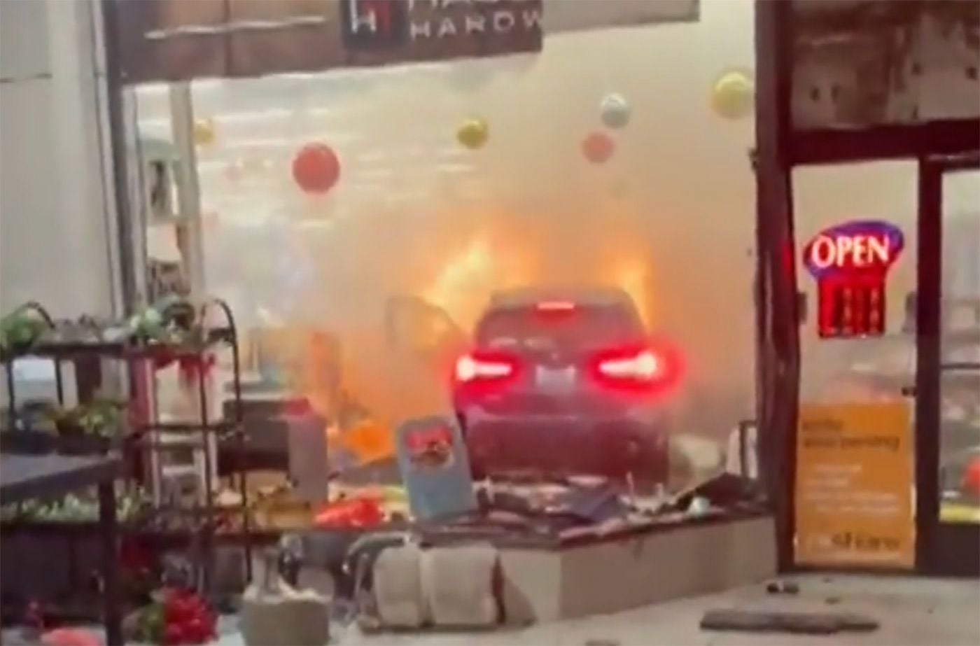 Tuesday Morning Topline: SUV Crashes Through Front of Redwood City Store