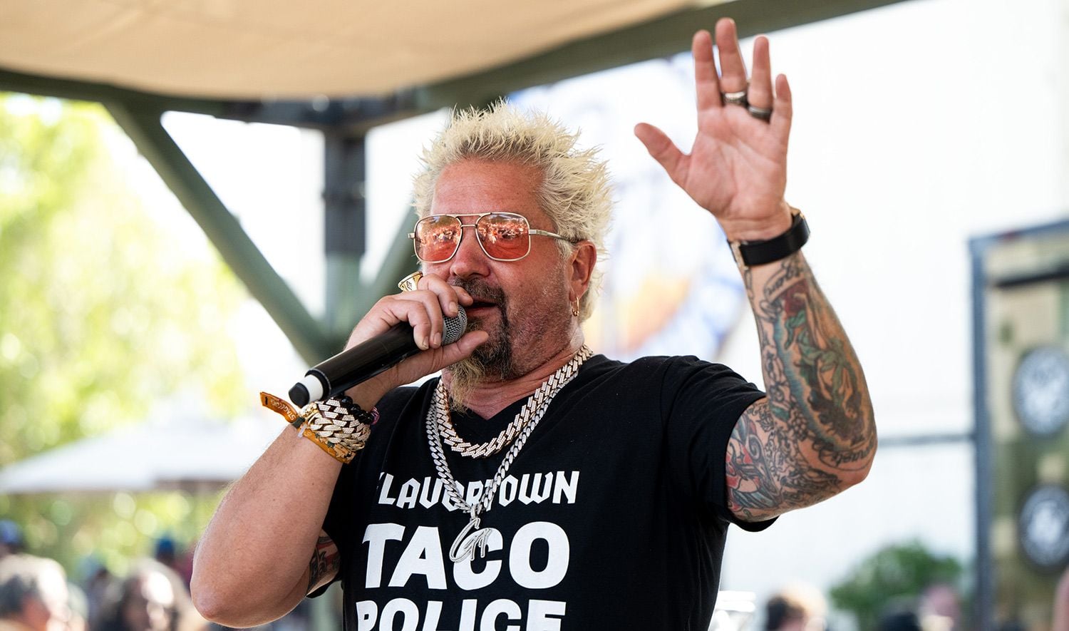 Local Celebrity Chef Guy Fieri 'Exploded' Leg Muscle In Fall, Will Spend Eight Weeks Wheelchair-Bound
