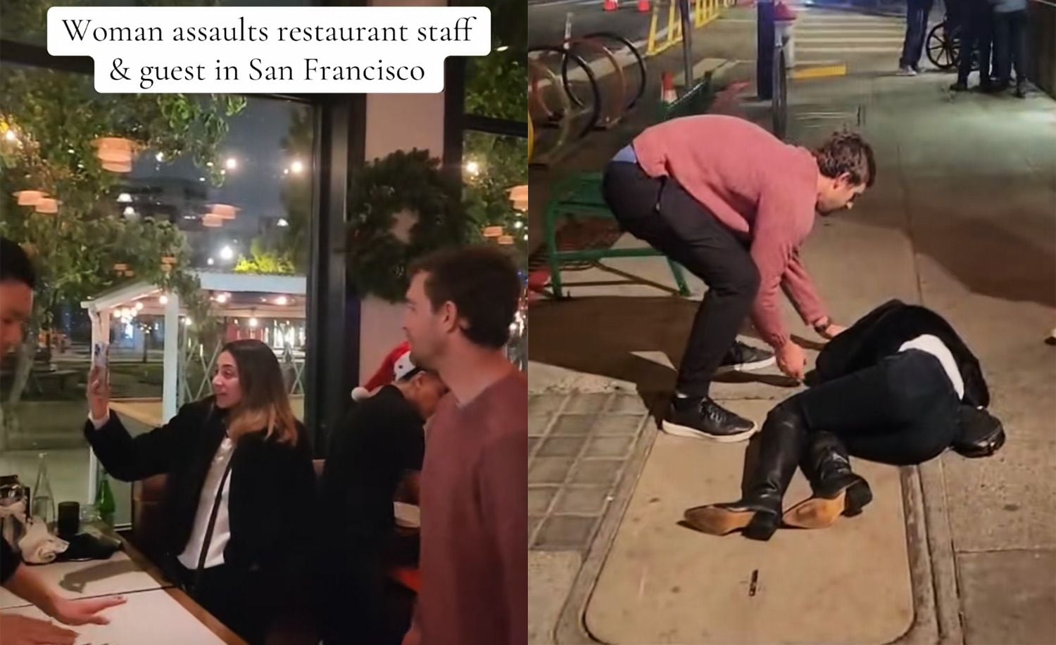 Video of Drunken Tirade and Physical Assaults at Hayes Valley Bar on Santacon Day Goes Nationally Viral