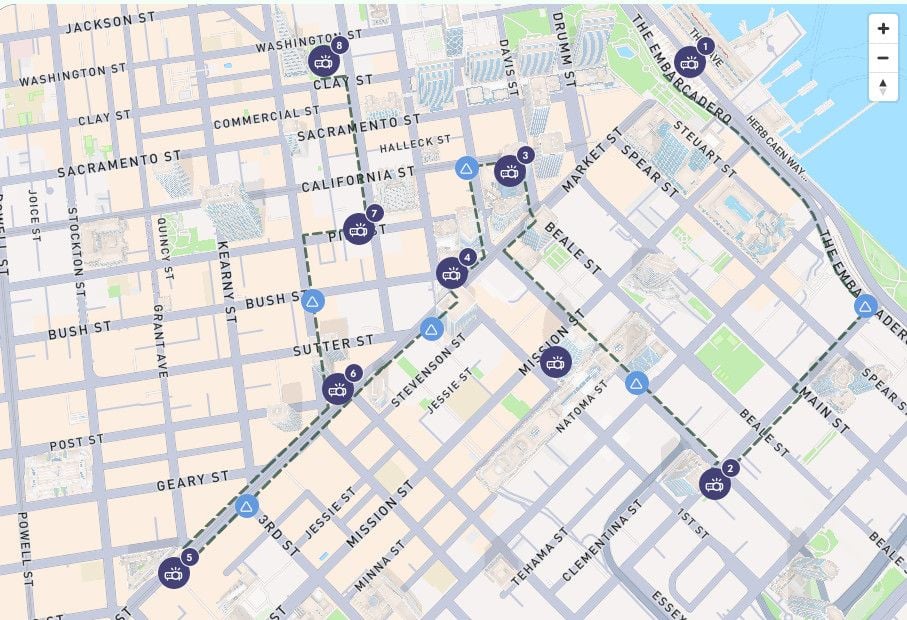 The ‘Let’s Glow SF’ Holiday Projection Mapping Extravaganza Kicks Off Again Downtown Friday Night