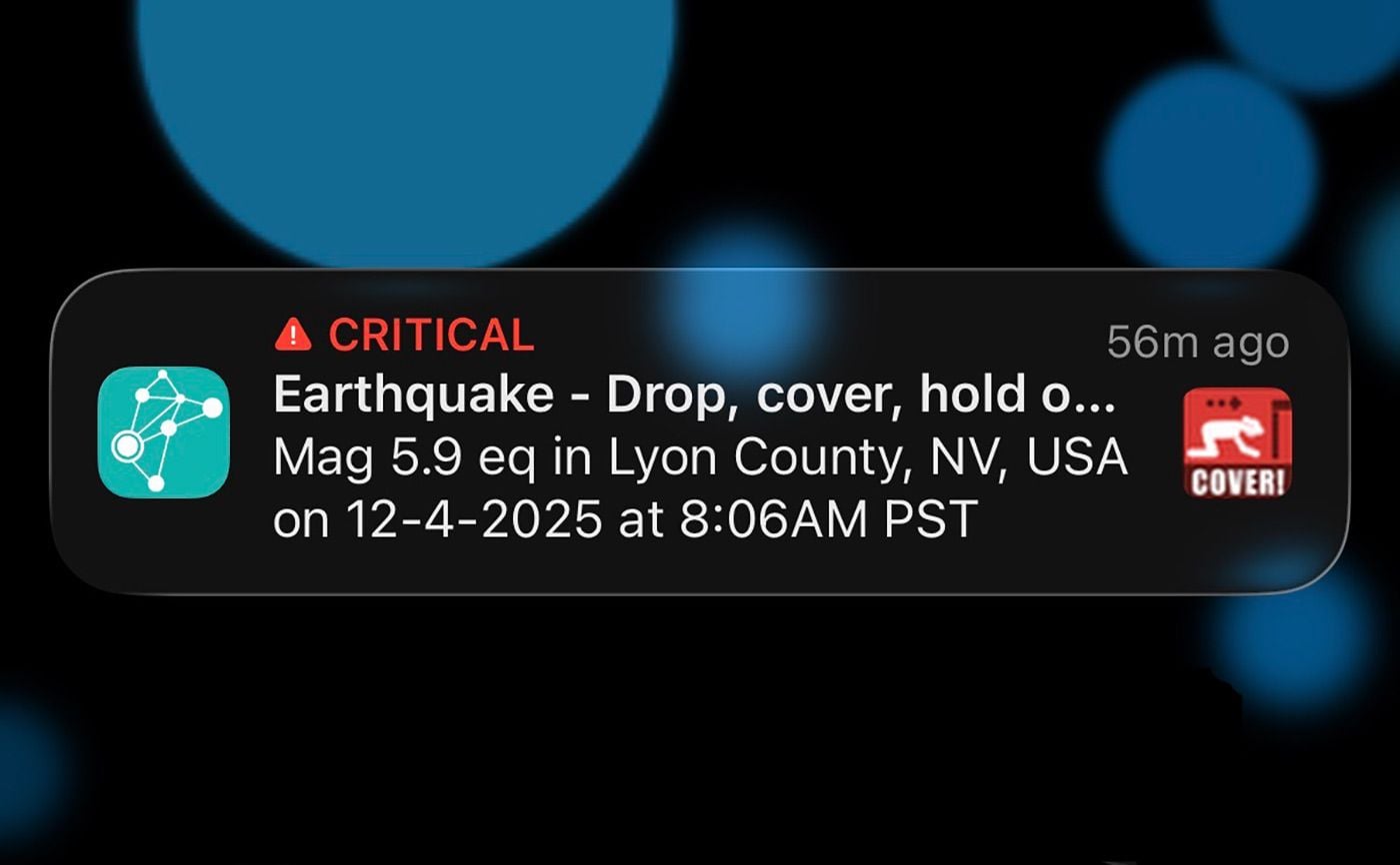 That 5.9M Earthquake Warning Out of Nevada Was Fake News