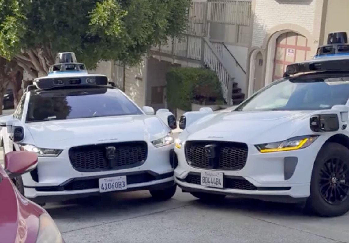 Watch: Two Waymos Appear to Collide In SF, Then Cause Traffic Jam That Traps Residents on Street
