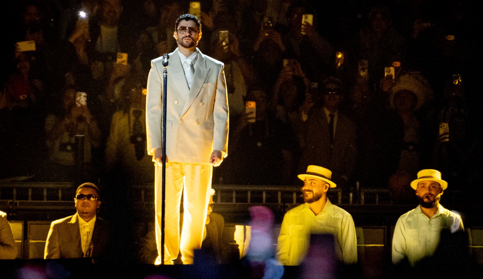 Bad Bunny Disappoints Short Fans With Height Requirement for Super Bowl Show Staff