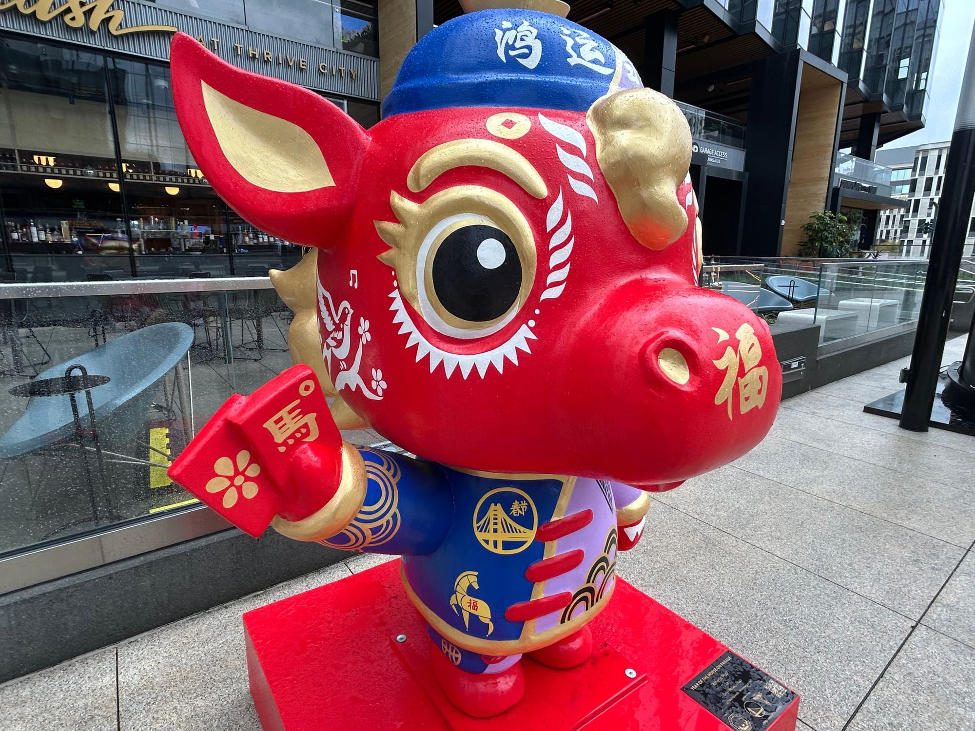 Photos: Giant Horse Statues Ring In the Lunar New Year Year of the Horse' In SF