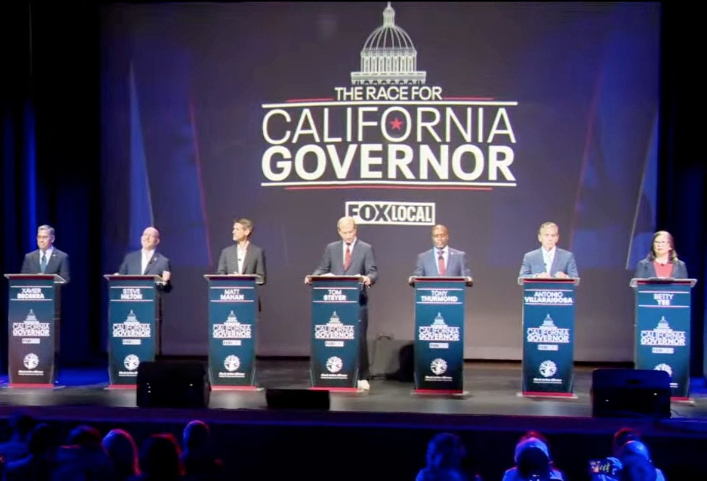 Seven Candidates for Governor Spar at San Francisco Debate, But It Was a Lackluster and Forgettable Affair