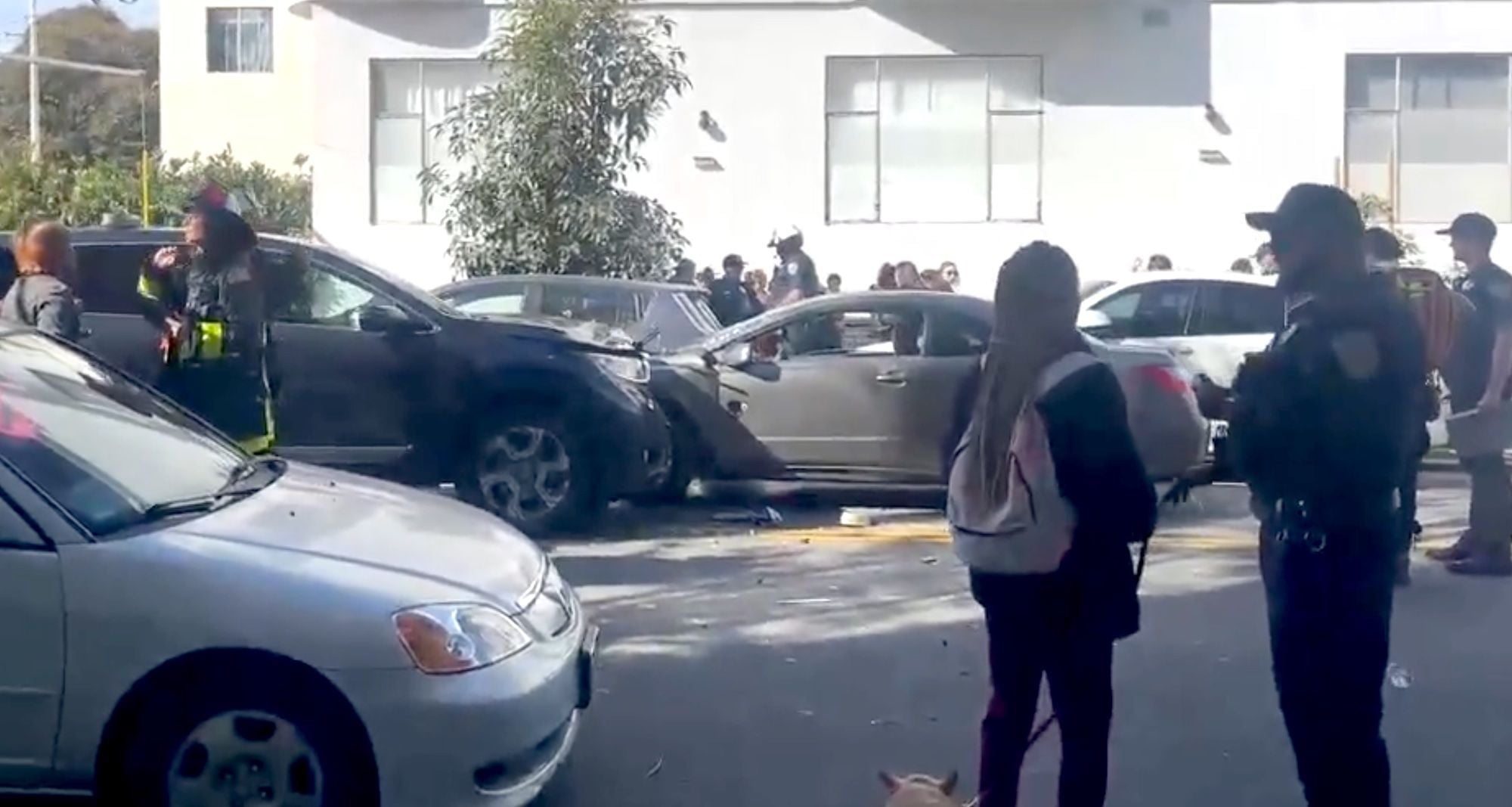 Driver Strikes, Seriously Injures Two Pedestrians, Then Hits Oncoming Car in SF's Mission District