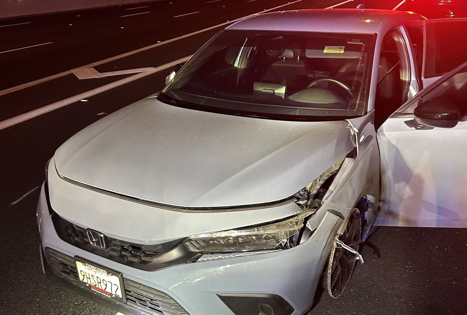 Felon Leads Authorities on Wrong-Way Pursuit With Four Flat Tires on East Bay Highway