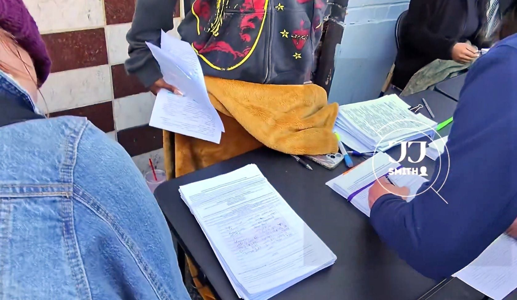 Group Filmed Paying $5 Per Signature at Sixth and Mission on Pro-Billionaire Petitions