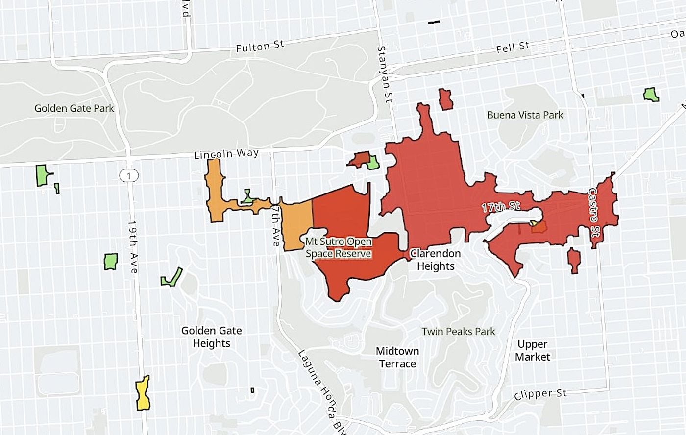 Over 7,000 PG&E Customers Lose Power Across SF Friday, Presumably Due to Heat Wave