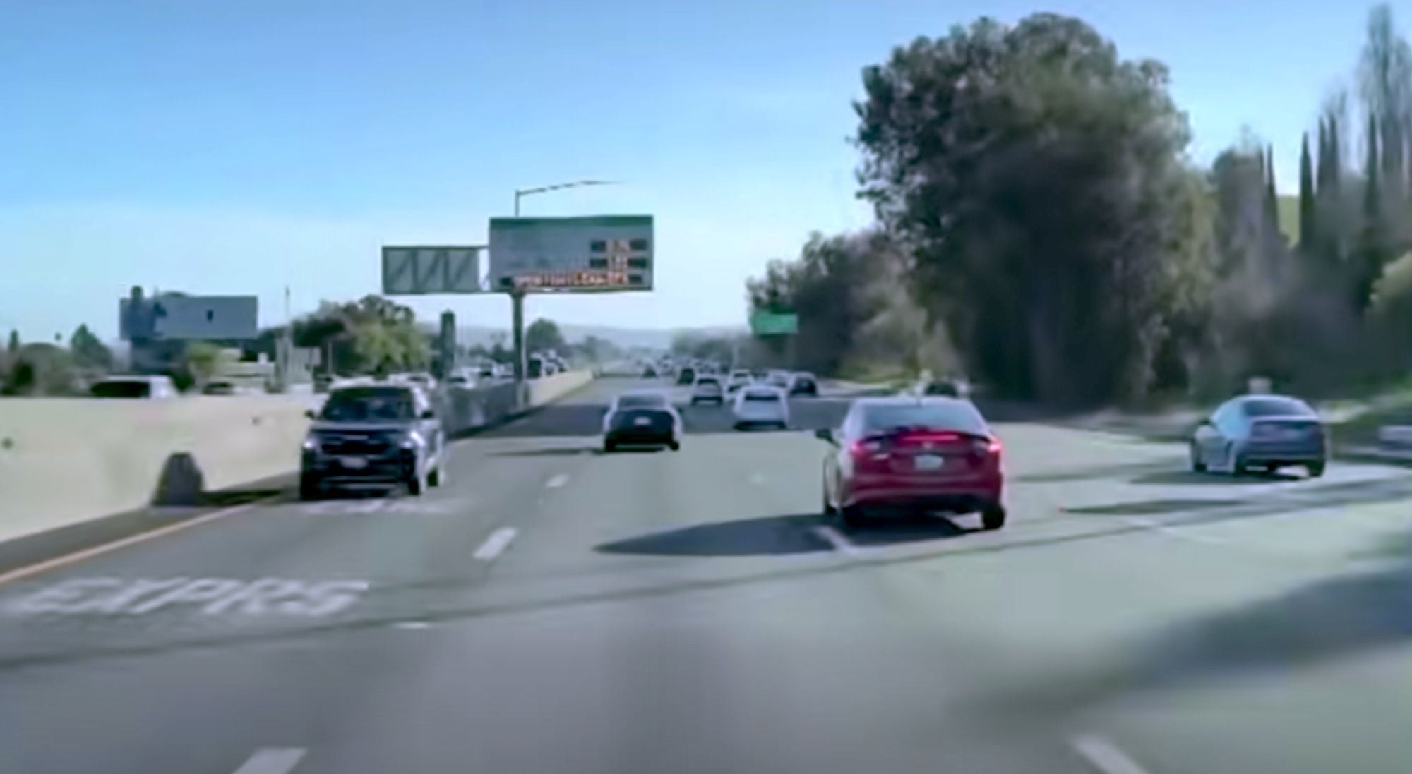 Video: Authorities Intercept Elderly Wrong-Way Driver on I-80 In Fairfield