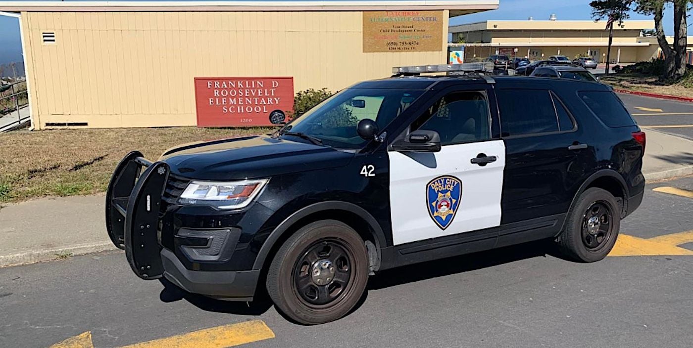 Daly City Police Officer Crashes Into Two People on E-Bike In Visitacion Valley