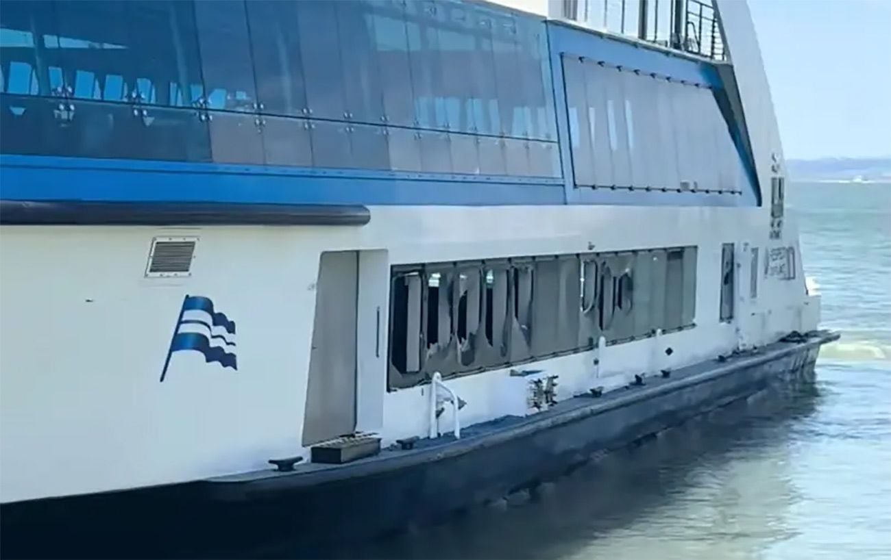 Alcatraz Ferry Collides With Pier 31 During Docking, Shattering Windows and Frightening Passengers