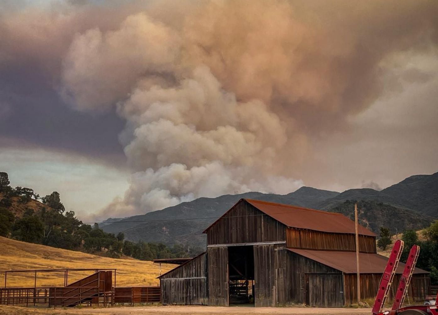 Day Around the Bay: Wildfire Grows In Livermore