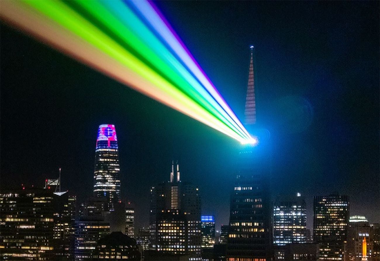 Sunday Links: Last Night For Those Lasers Shooting Out of the Transamerica Pyramid