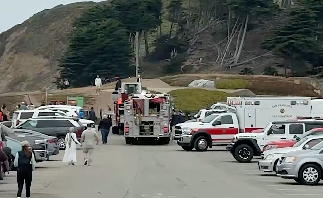 Mother and Daughter Rescued at Baker Beach After Sneaker Wave Pulls Them Offshore