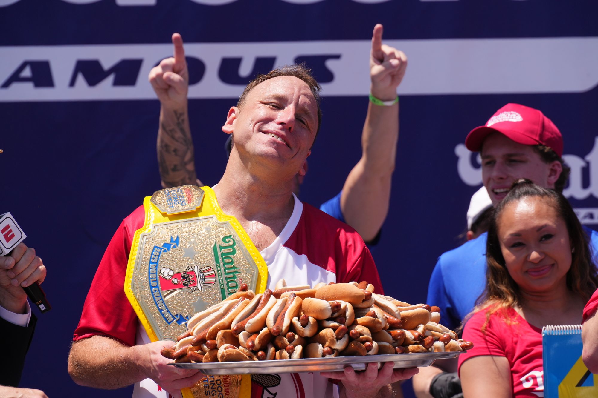Saturday Links: Hot Dog Eating Champ Joey Chestnut Triumphs Again