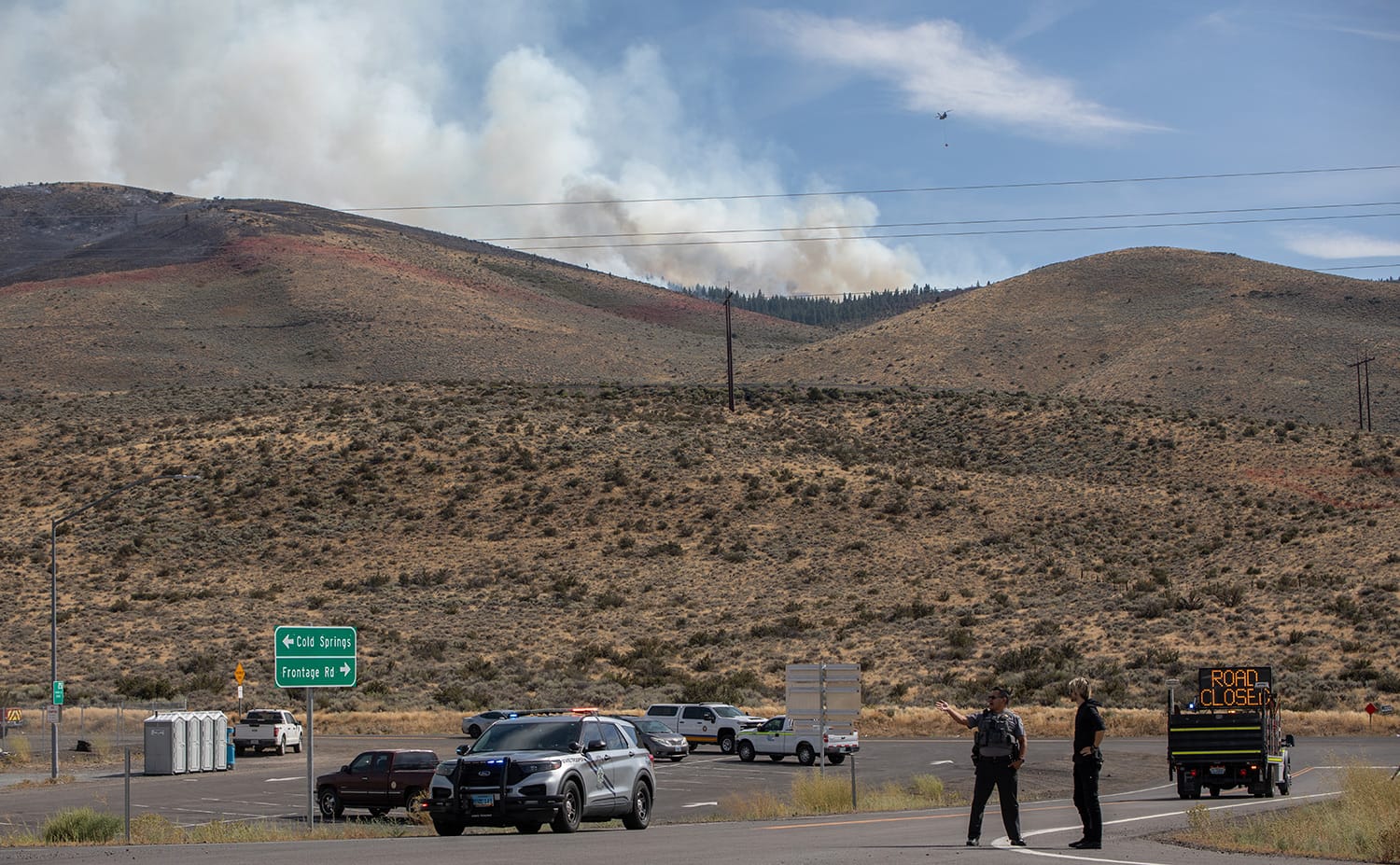 Hawk Fire Now 87% Contained, Thousands of Evacuees Return Home