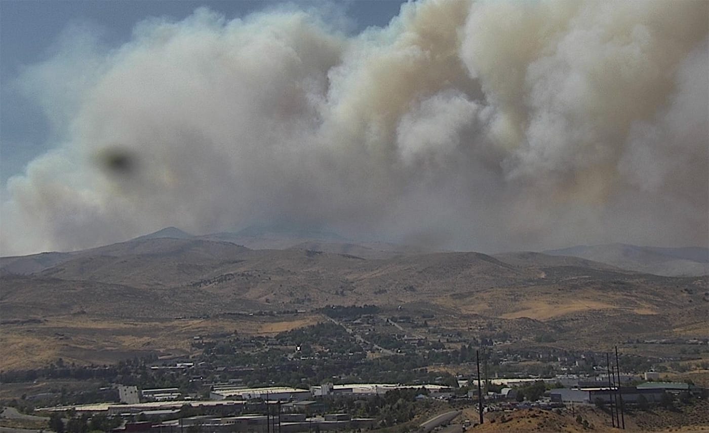 Monday Morning Headlines: Fast-Moving Hawk Fire Threatens Reno