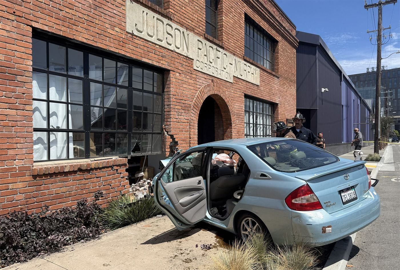 Day Around the Bay: Car Crashes Into Historic Potrero Hill Building
