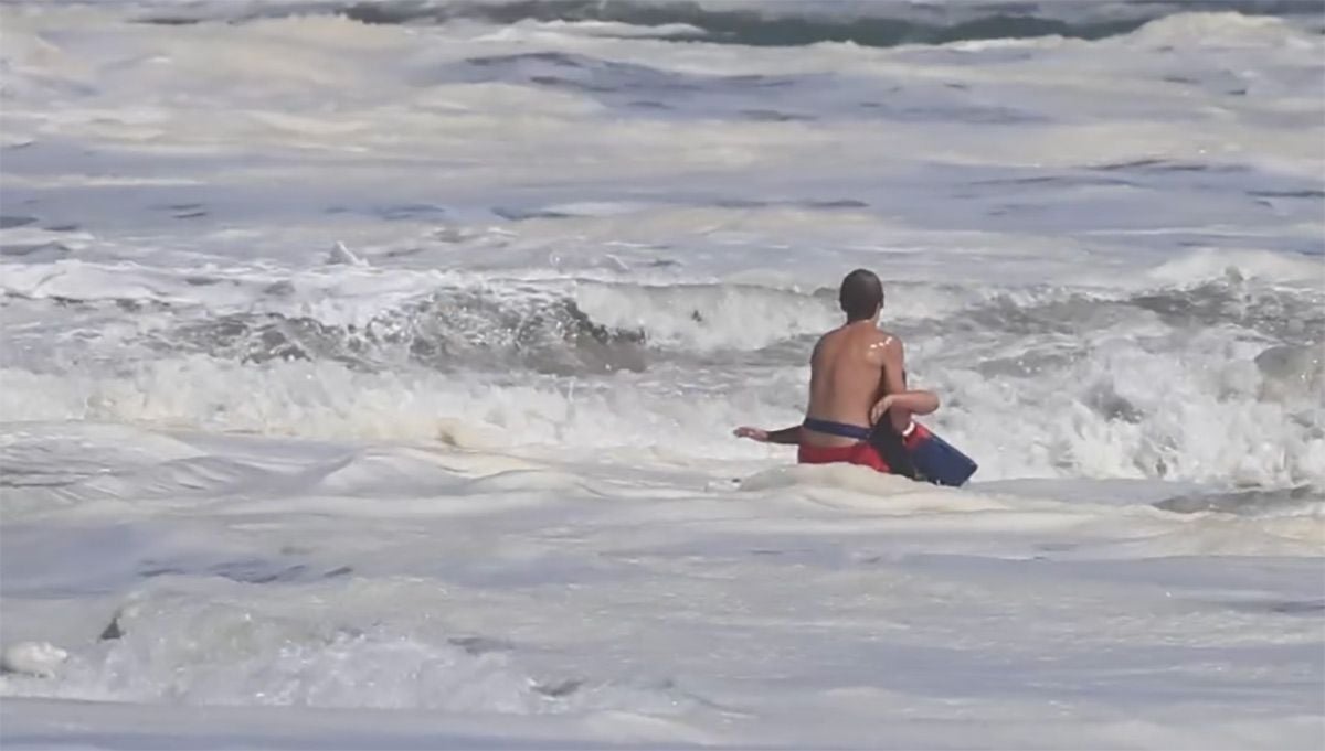 Boy Saved From Crashing Waves By Santa Cruz Lifeguard Doing OK, Blames Woman For Telling Him to Swim
