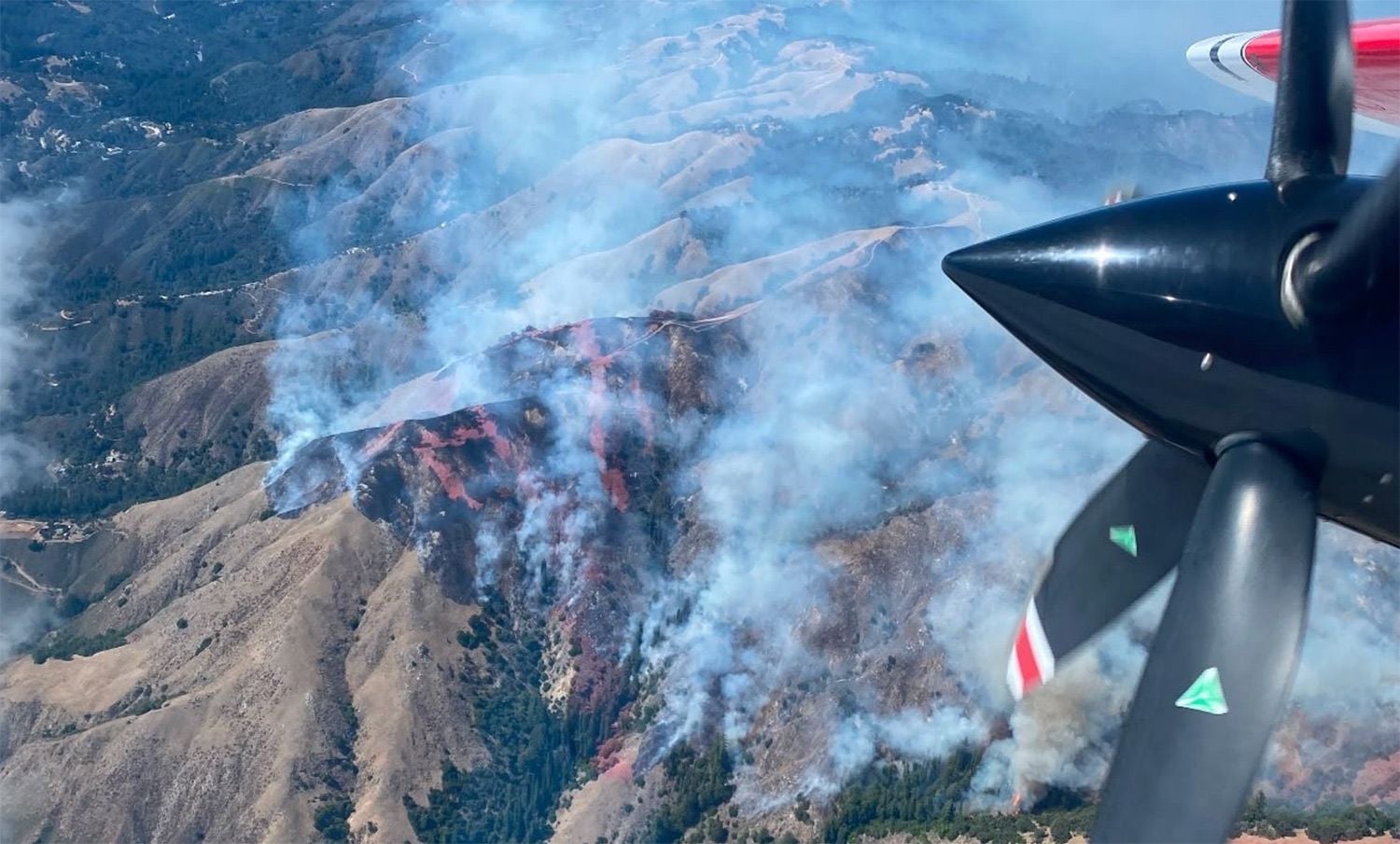 Timber Fire Expands to 2,000 Acres, Evacuations Ordered Along Big Sur Coast