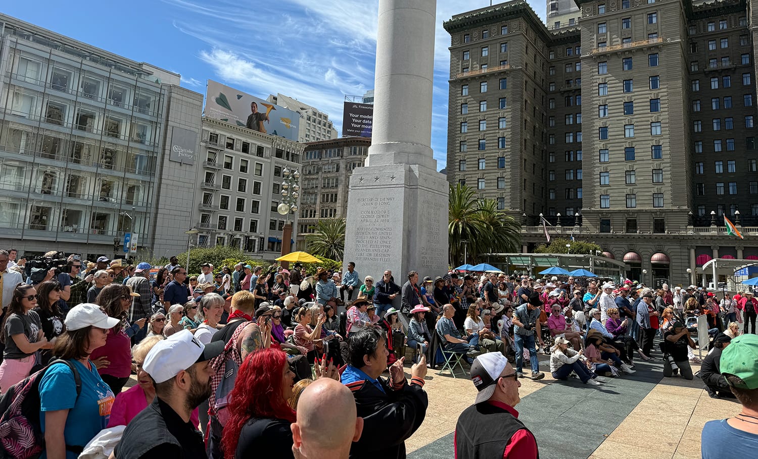 Scenes From the First Ever Dolly Day In Union Square