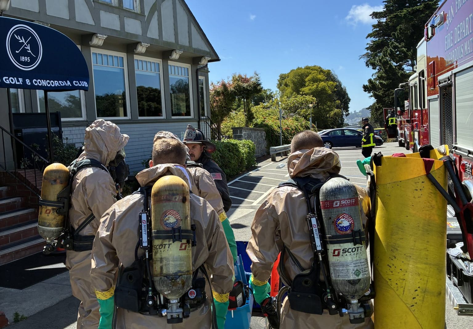 Day Around the Bay: Hazmat Situation at Presidio Golf Course