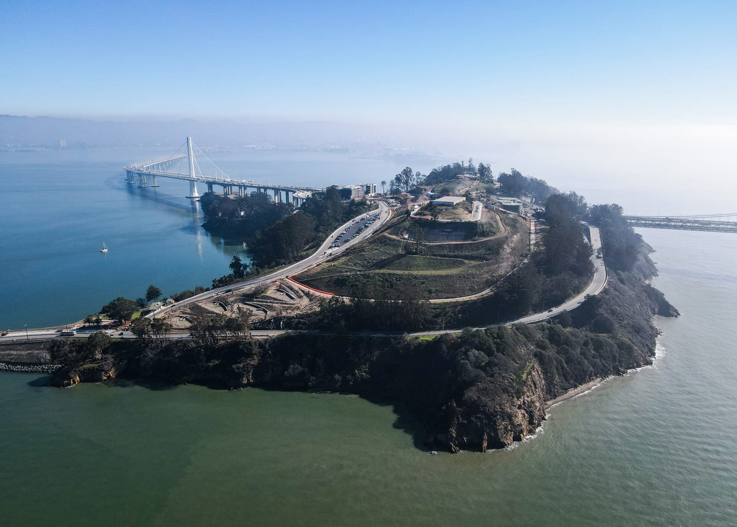 Cherry-Picker That Fell Off Flatbed Truck Led to Yerba Buena Island Ramp Closure, Traffic