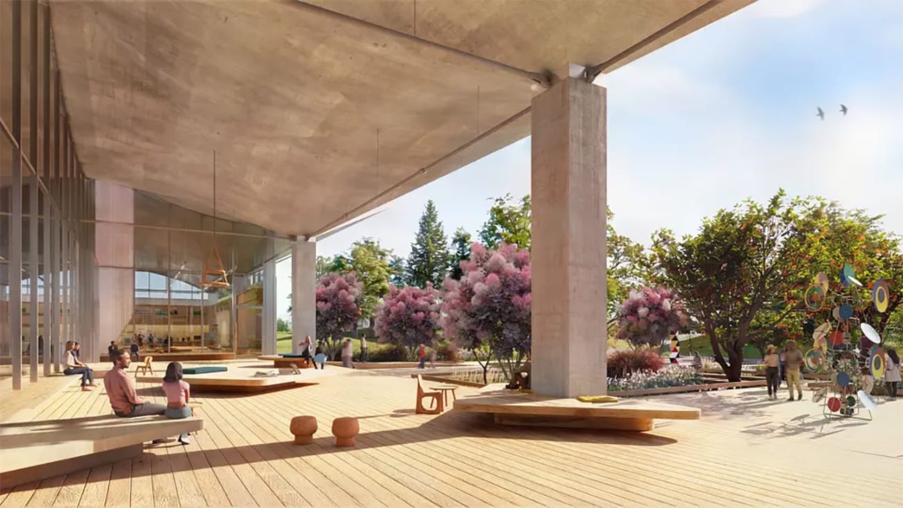 New Renderings Revealed as Eames Institute Moves Forward at Former Birkenstock Site