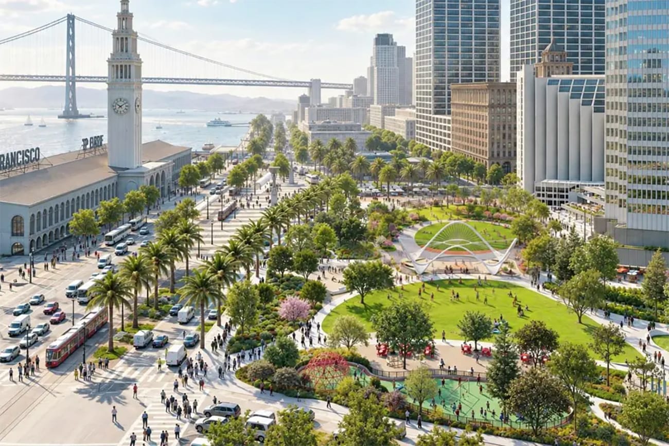 Sculptural Pavilion Options For Embarcadero Park to Be Reviewed Monday