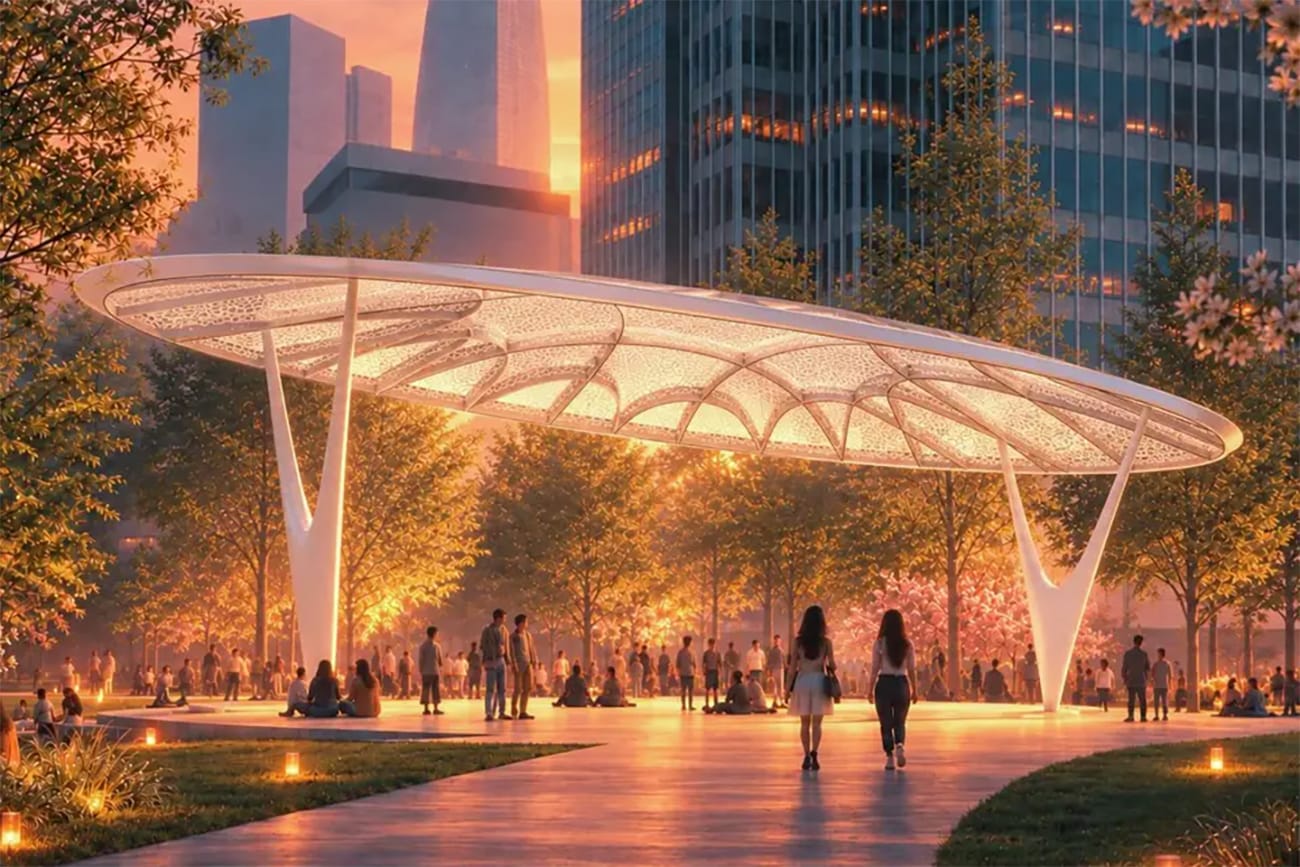 Sculptural Pavilion Options For Embarcadero Park to Be Reviewed Monday