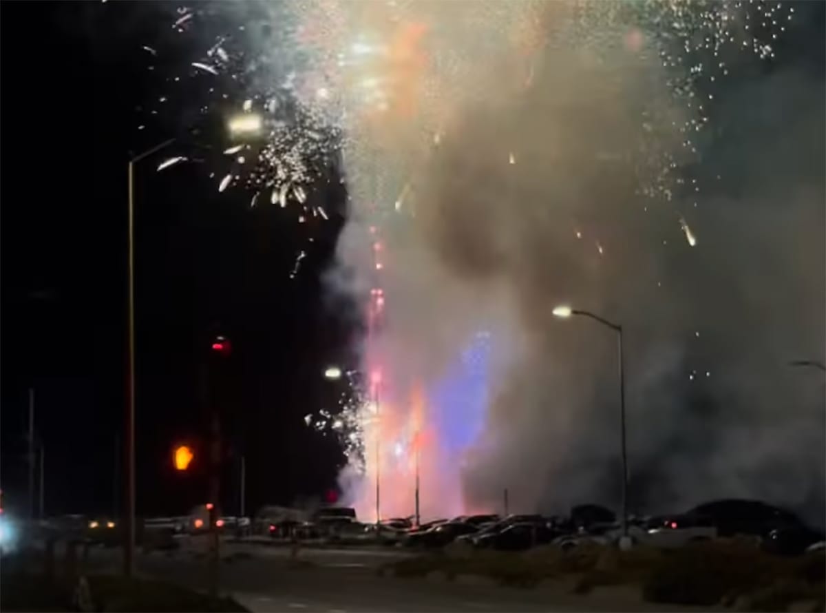 Day Around the Bay: Who Set Off a Massive Amount of Fireworks at Ocean Beach?