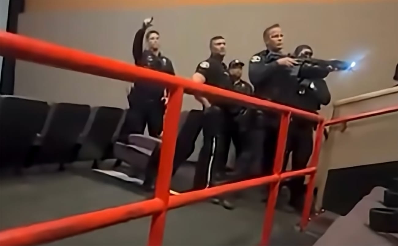 Armed Police Storm Movie Theater In West San Jose After Report of Gun