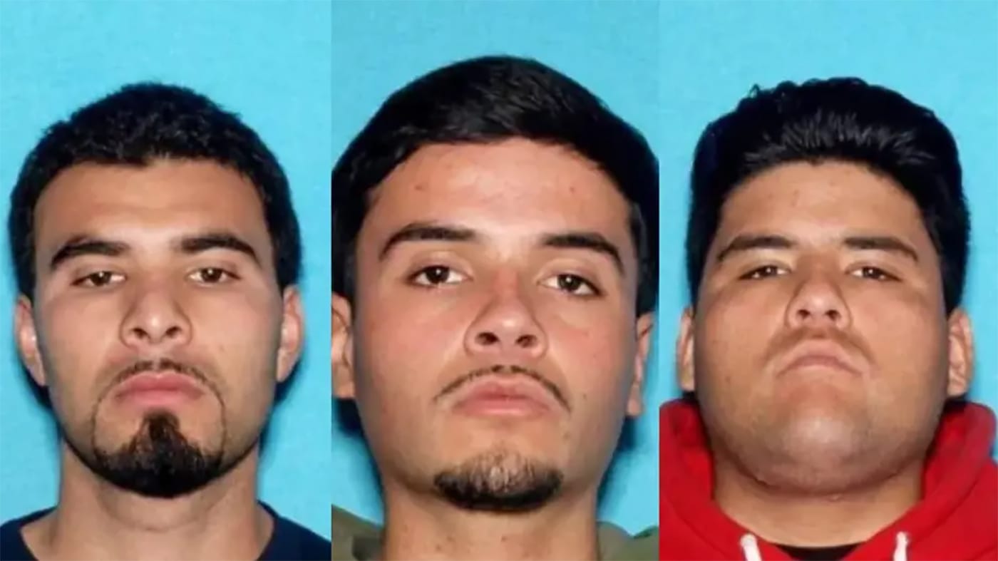 Three Vallejo Men at Large, Possibly In Mexico, Wanted for Kidnapping and Murder of Sikh Cook