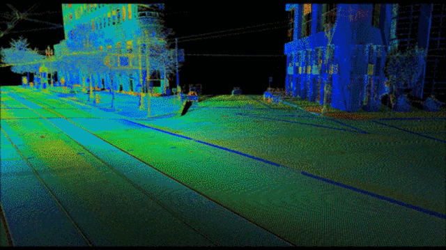 Video: Tron-Like 3D Market Street Map Created By Laser Truck
